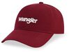 Wrangler Washed Logo Beanie - Italian Plum - One Size