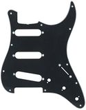 Partsland slagplaat Stratocaster model zwart, 3-laags