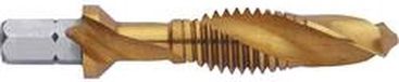 Exact 5924 Combinatietapboor Metrisch M6 1 mm Rechtssnijdend DIN 3126 HSS