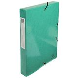 Exacompta verpakking Rug: 40 mm. 1 Stuk donkergroen