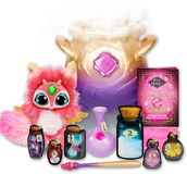 Magic Mixies Roze - Magische Ketel met échte mist - Interactief pluche