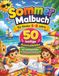 Sommer Malbuch für Kinder 5–8 Jahre: 50 lustige Ausmalbilder für unvergessliche Sommerferien