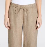 MAC Chiara broek met linnen zand W34 X L32