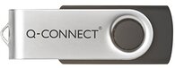 Q-Connect QCONFD8GBWHN 8Gb USB flash drive Zwart QCONFD8GBEVO