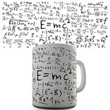 Acen e=mc2 11oz Keramische koffiemok Studios-Perfect Valentijns/Pasen, Wit, 9 x 9 x 9 cm