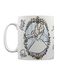 Alice in Wonderland koffiemok frame wit