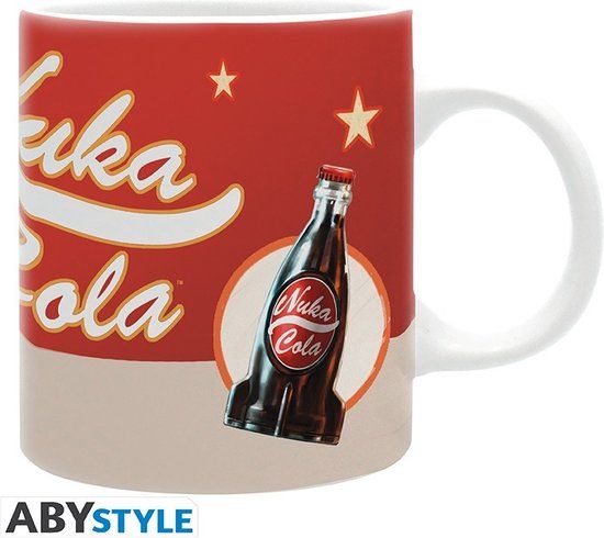 Générique FALLOUT 4 - Nuka Cola Mug - 300 ml - White Ceramic