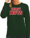 Bellatio Decorations Foute Kersttrui/Sweater Dames - Groen - Maat M