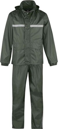 BJØRNSON Dusch Regenpak XL Olijfgroen - Waterdicht - Unisex