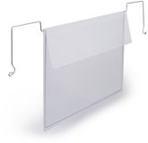 Durable 118719 Draadbeugelmap A5 Kleurloos Kunststof