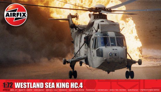 Airfix Westland Sea King HC.4 Helikopter - Sikorsky S-61 - 1:72 modelbouw