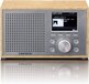 Lenco DAR-017WH DAB+/FM Radio with Bluetooth - Oak Wood