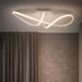 B.K.Licht BRILONER Swirl Plafondlamp - Beige - 22W - 63cm