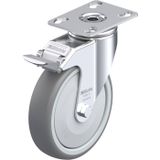 Blickle LKPA-TPA 126KF-FI Zwenkwiel met rem Wieldiameter: 125 mm Draagvermogen (max.): 120 kg 1 stuk(s)