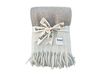 Hemple Plaid en laine Hemple 130x170 cm Beige-offwhite