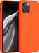 kwmobile telefoonhoesje geschikt voor Apple iPhone 12 / iPhone 12 Pro - Back cover in neon oranje