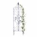 Relaxdays Klimhulp - Metaal, Staal - Zwart - 35x116 cm