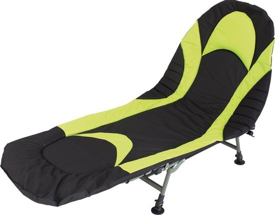 EuroTrail Kampeerbed Queen - Black/Lime