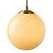 Halo Design Suspension CANDY BALL crème/laiton vieilli Ø 30 cm
