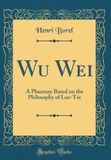 Turkish Forgotten Books Wu Wei Hardcover