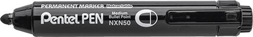 Pentel NXN50-AX, Zwart, Zwart, 6 mm, Inkt op alcoholbasis, 1 stuk(s)