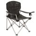 Outwell Catamarca XL Chaise de camping - Zwart/zilver