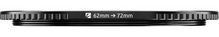 Freewell Verloopring 62mm naar 72mm - Magnetisch & Schroefdraad Compatibel