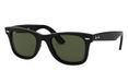 Ray-Ban Wayfarer Ease zonnebril Vierkant Zwart Groen