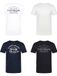 Tom Tailor Heren T-Shirt 4 Pack Regular Fit Veelkleurig Ronde Hals