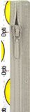 Opti Prym Ritssluiting Kunststof 4mm (niet deelbaar) Zilvergrijs #016 50 cm