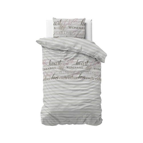 Sleeptime polyester microvezel dekbedovertrek 1-persoons (140x220 cm)