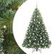 vidaXL Kunstkerstboom met 300 LED met standaard Groen 180 cm PE en PVC