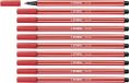 Stabilo Pen 68 Feutres - Carmine - DS/1