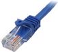 Startech 45PAT1MBL - Cat 5 UTP-kabel - RJ45 - 1 m - Blauw