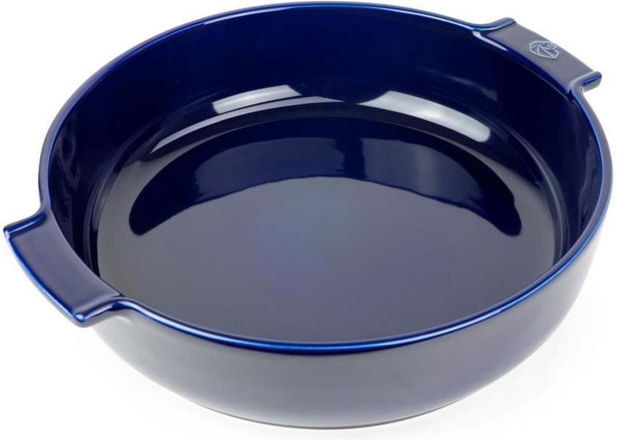 PEUGEOT Ovenschaal Appolia rond 29/34 cm blauw