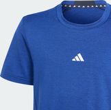 adidas Performance Training AEROREADY Heather T-shirt Kids - Blauw - 128