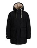 JACK & JONES Winterparka 'JORFREDERIKSBERG' zwart