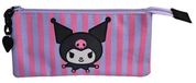 Toybags Kuromi Drievoudig Etui Paars Man