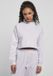 Urban Classics Oversized High Neck Crew Crop Sweater Paars XL