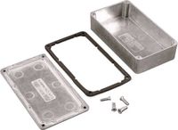 Universele Hammond Electronics 1550WQ Universele behuizing – 60 x 55 x 30 mm – Aluminium