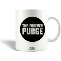 Maniacase Keramische mok, The Forever Purge met logo zwarte achtergrond