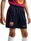 Nike FC Barcelona Strike Kinder Short Blauw Maat 128/140