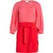 Reiss Valentina Robe Mi-longue Rouge