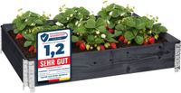 Garronda Kweekbak Palletrand 120x80x20cm - Antraciet