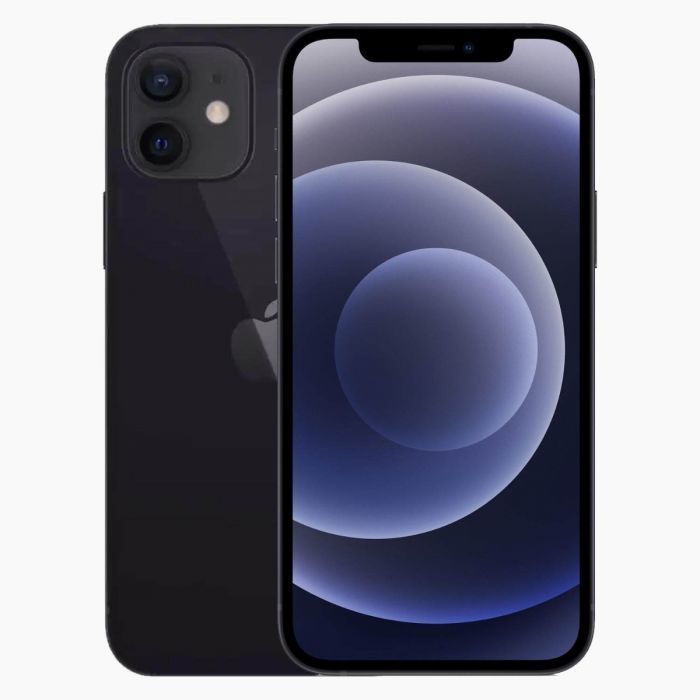 Forza Refurbished Apple iPhone 12 128GB Black - Licht gebruikt