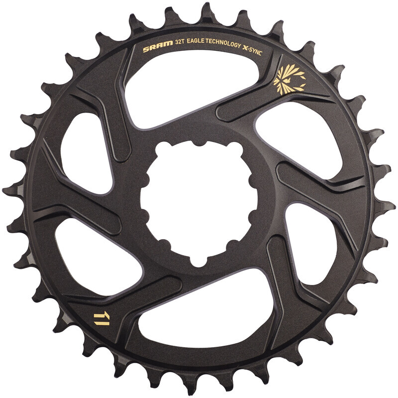 SRAM X-Sync 2 Kettingblad Directe Montage aluminium 12-speed 3mm, gold