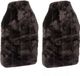 Cepewa Gmbh Warmwaterkruik - 2x - 2L - donkergrijs - met pluche hoes