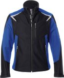 KÜBLER WEATHER 16255374 Hi Vis Reflecterend Softshell Werkjas HEREN Veiligheidsjas Zwart Blauw - Winddicht