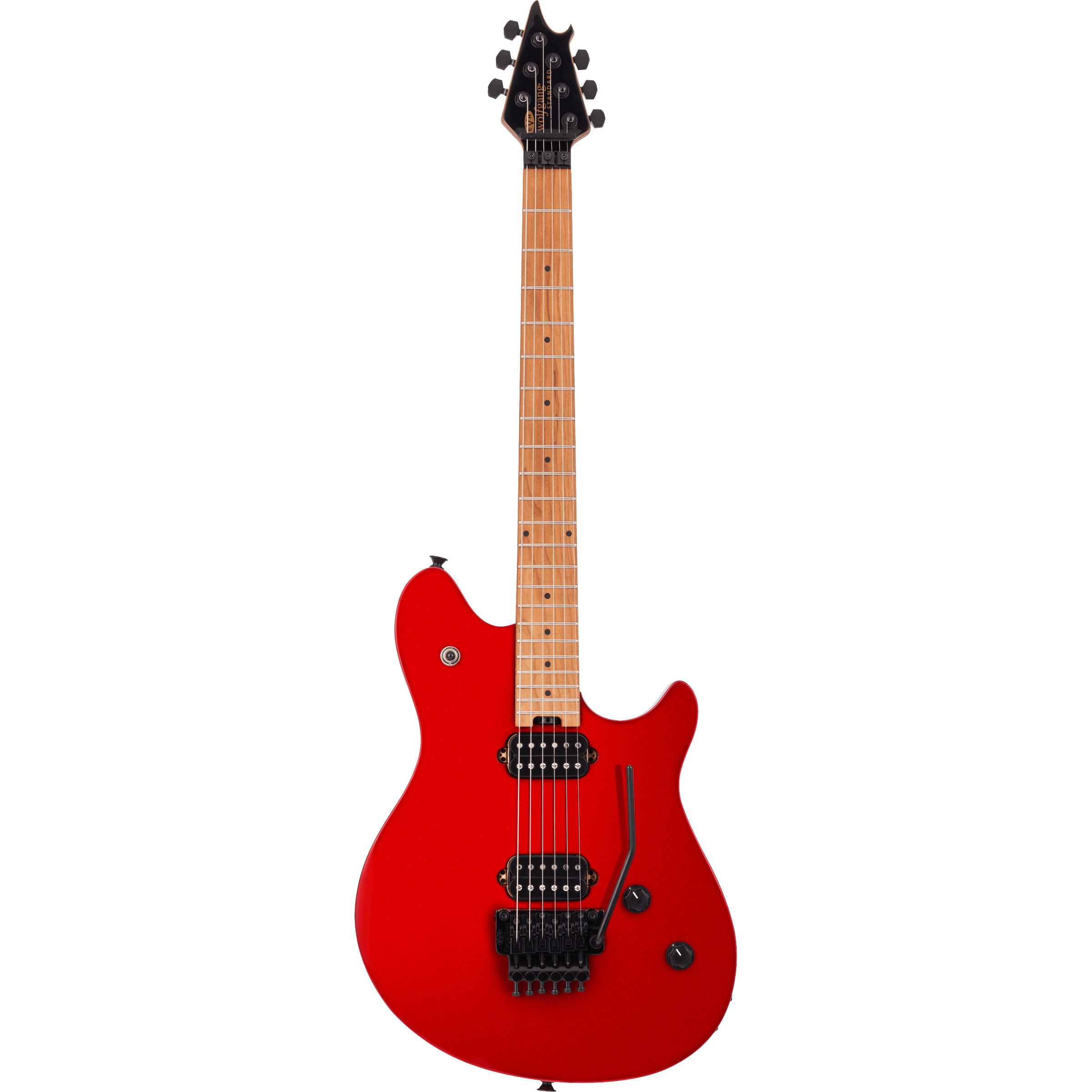 EVH Wolfgang Standard Baked Maple Stryker Red