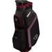 Wilson Sac de golf Lite 3, Noir/Gris/Rouge